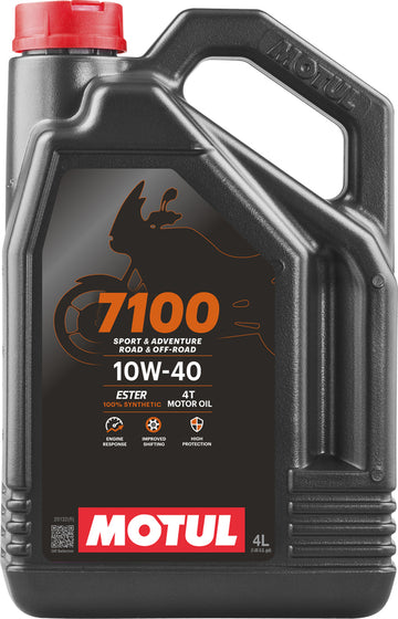 Motor oil 10W40 4L for 4-stroke motorcycles [Motul]