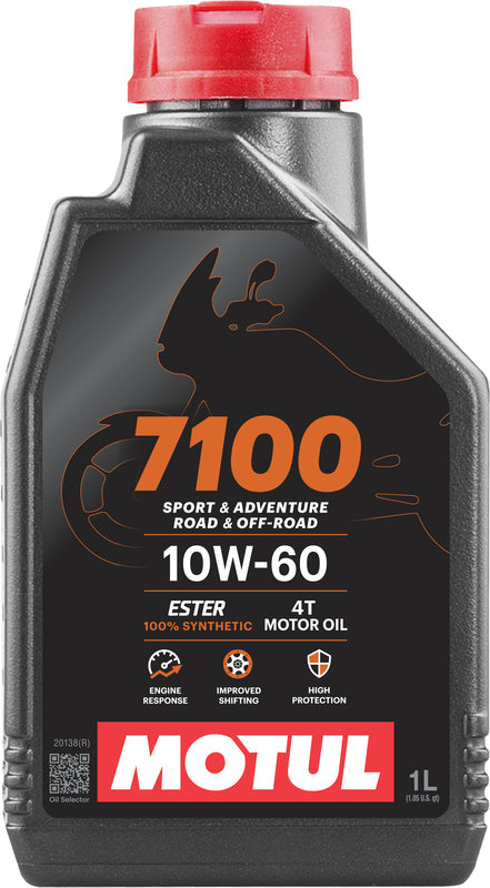 Olio motore 10w60 per motociclette a 4 tempi 1L [Motul]