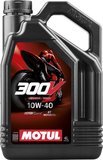 Olio motore 10W40 4L per motociclette da corsa su strada 4T [Motul]