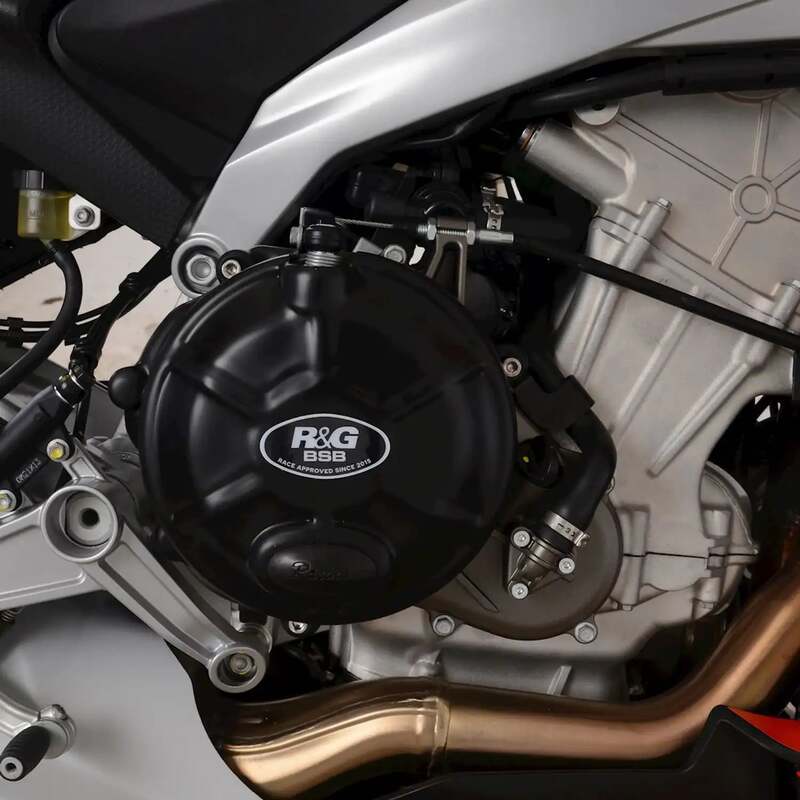 Aprilia RS 660 [2020-2025] - Race Series Rechte Kurbelgehäuseabdeckung (Kupplung) – Schwarz
