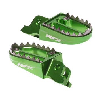 Kawasaki Kx 250 [RFX] - Pedane Pro 2 (Verde) - Kawasaki KXF250/450