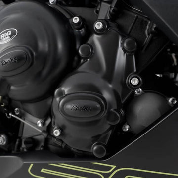 Triumph DAYTONA 660 [2024-2026] - Protezione copertura carter destro Race Series (accensione) - Nero Triumph Trident 660