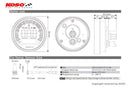 Bmw R Ninet Racer [KOSO] - DL-04 Drehzahlmesser/Tachometer - BMW R Nine T-3