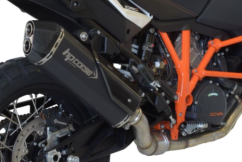 Ktm 1050 Adventure [HP CORSE] - Silenziatore posteriore SPS Slip On