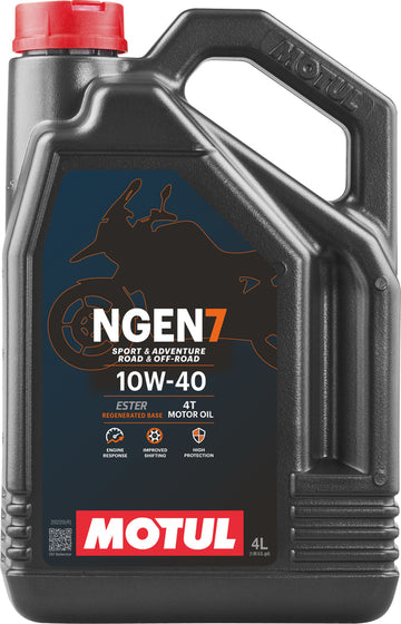 Olio motore 10W-40 4T 4L per motociclette [Motul]