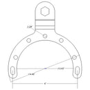 Bmw R 1150 [RAM] - MOUNTS X-Grip® Kurzarm-Telefonhalterung mit großem Tankfuß - große Telefone-3