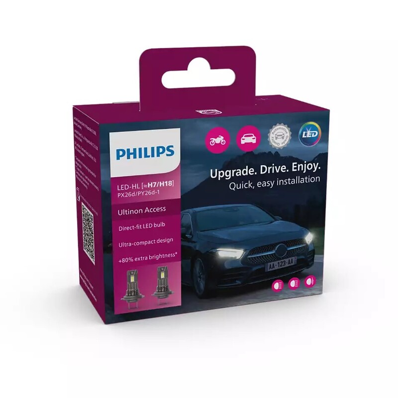 Suzuki Gsx 1300 R Hayabusa [PHILIPS] - Lampadina H7 Ultinon Access Moto 12V/55W - 1 pezzo.