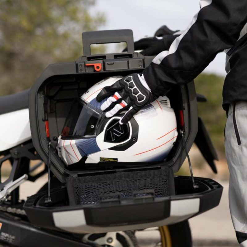 Kymco Ak 550 [SHAD] - Set valigie laterali espandibili in alluminio SH38X