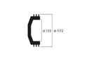 Kawasaki J 300 [MALOSSI] - Kupplungsglocke Maxi Wing ø 153 mm
