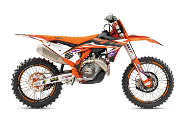 Ktm Sx-F 250 [BLACKBIRD] - Dream Graphic 5 Deko-Kit - Chrome EFX Version