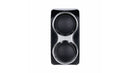 Pulsanti motociclisti Mo.Switch Basic, 2 bottone nero/argento [motoGadget]-2