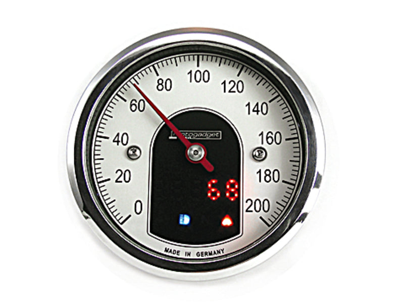 Analogio motoscopio di tachio minuscolo, lucido per motociclette [MotoGadget]