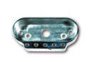 Porta dello strumento di combinazione motociclistica con LED, argento [MotoGadget]-1