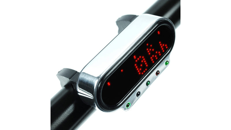 Porta dello strumento di combinazione motociclistica con LED, argento [MotoGadget]