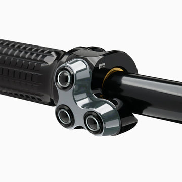 Pulsante LED Tocca Mo.Switch Basic, 3 pulsanti, argento, sinistra [MotoGadget] - 0