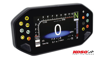 Yamaha Xsr 900 [KOSO] - Cockpit digitale multifunzione RX-4 per MT-07/09, XSR 700/900
