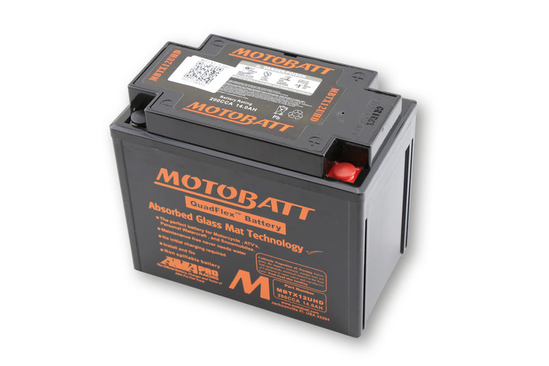 Yamaha Gts 1000 [MOTOBATT] - Batteria MBTX12UHD, Nera