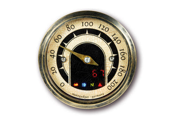 Anello in ottone vintage analogico Tascho MST per motociclette [MotoGadget]