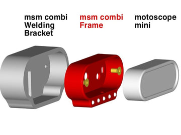 Coppa di saldatura motociclistica VA per strumenti MSM Combi [MotoGadget] - 0