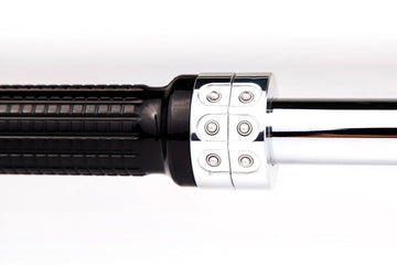 Mo.Switch Mini Pulsante Missione 22 mm in argento per motociclette [MotoGadget] - 0