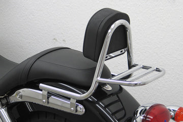 Triumph Speedmaster [FEHLING] - Sissy bar in tubo con cuscino e portapacchi, Triumph Speedmaster 2008-