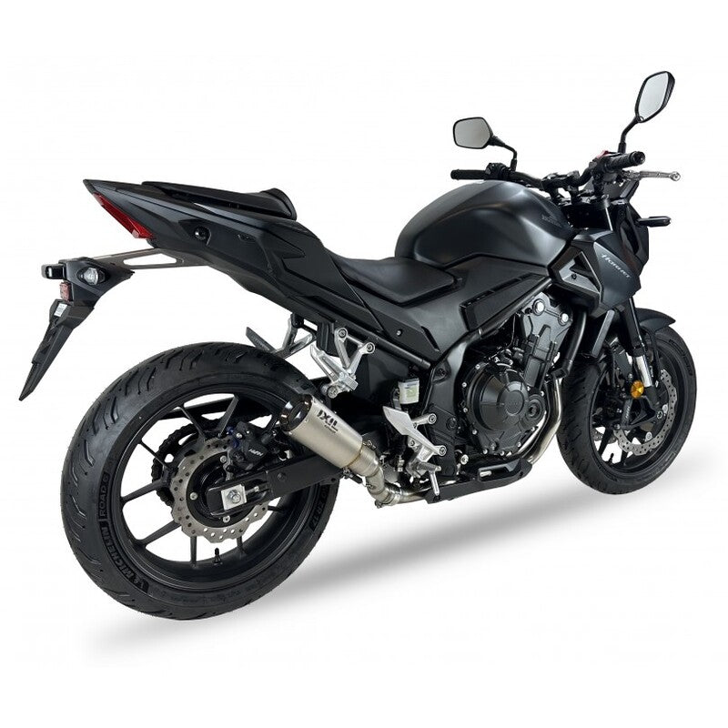 Honda Cb 500 Hornet [IXIL] - Marmitta RC in acciaio inox / fondello in carbonio