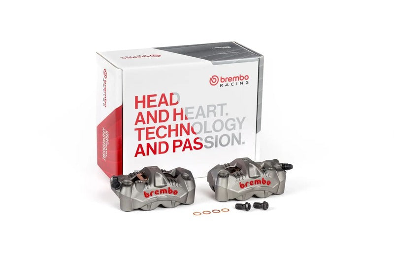 Suzuki Gsx 1300 [BREMBO RACING] - GP4-RS Paar Radial-Bremssattel vorne 4 Kolben Ø3mm