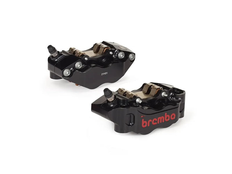 Aprilia Tuono V4 R [BREMBO RACING] - UPGRADE GP4-RB 4-Kolben-Bremssättel (Paar) vorne, Ø 30/34 mm