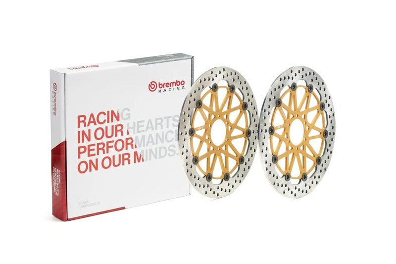 Aprilia Smv 1200 Dorsoduro [BREMBO RACING] - UPGRADE Dischi freno tondi flottanti Supersport - in coppia