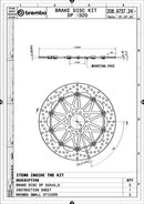 Ktm 1290 Super Duke R [BREMBO RACING] - UPGRADE Supersport rund schwimmend Bremsscheiben - paarweise