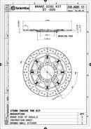 Honda Vtr 1000 Sp 1 [BREMBO RACING] - UPGRADE disco freno flottante T-Drive - 208A98512