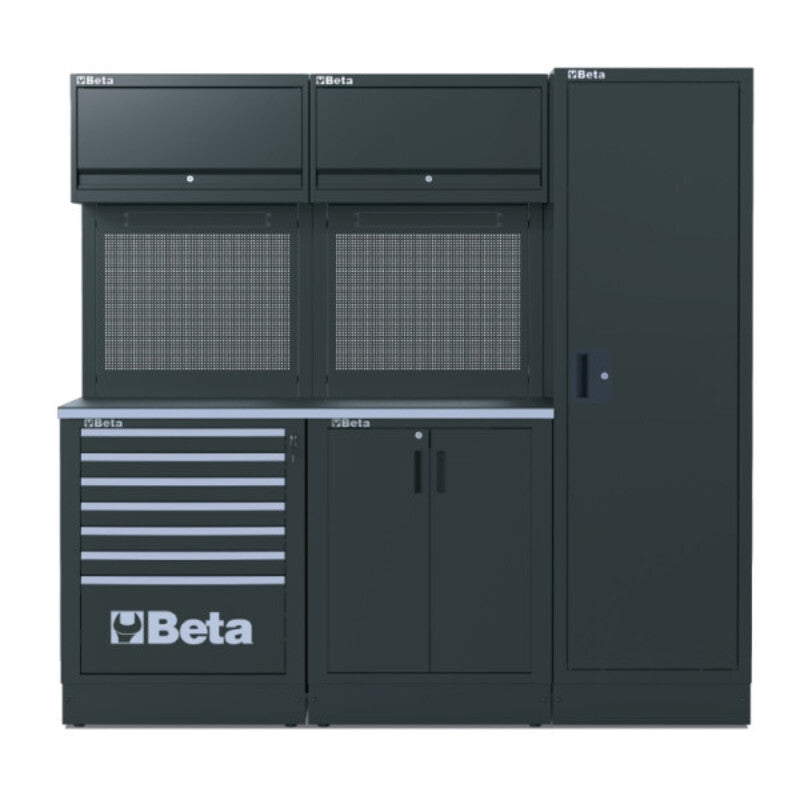 BETA TOOLS RSC50 2.0 Werkstattausrüstungskombination mit 223 Werkzeugen