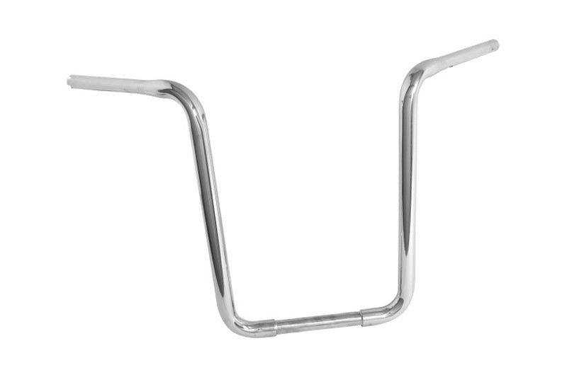 Harley Davidson Sportster [HIGHWAY HAWK] - Fat Apehanger 1 Zoll Lenker mit 3 Bohrungen, 880 mm breit 430mm hoch, chrom