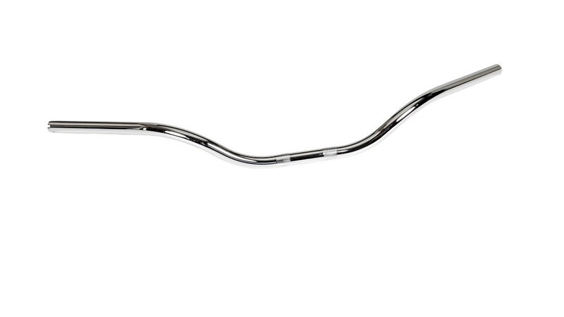 Honda Vt 750 [HIGHWAY HAWK] - Manubrio Beachbar da 1 pollice con 3 fori, larghezza 940mm altezza 80mm, cromato