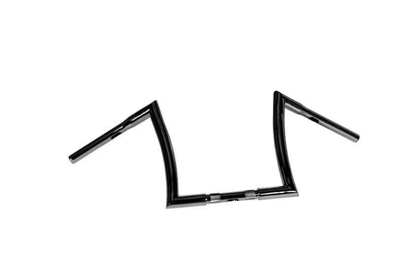 Kawasaki Vn 900 [HIGHWAY HAWK] - Bad Ape 1 inch handlebar with 3 holes, 800mm wide 260mm high, matt black