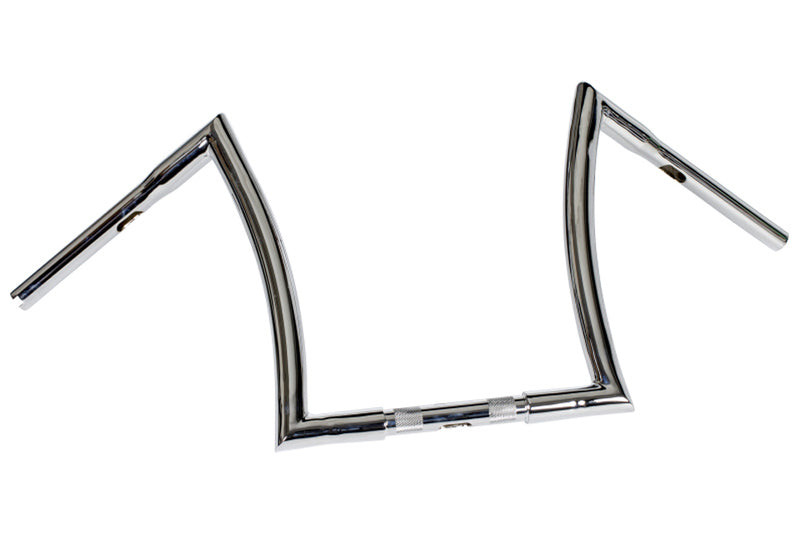 Harley Davidson Flst [HIGHWAY HAWK] - Bad Ape 1 Zoll Lenker mit 3 Bohrungen, 800mm breit 360mm hoch, chrom