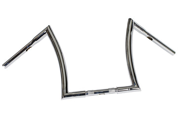 Harley Davidson Flst [HIGHWAY HAWK] - Manubrio Bad Ape da 1 pollice con 3 fori, larghezza 800mm altezza 360mm, cromato