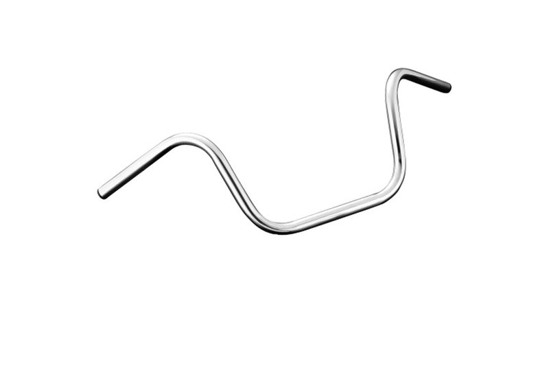 Kawasaki Vn 900 Cla [HIGHWAY HAWK] - Street Low handlebar, 1 inch (25.4 mm), with 3 holes, chrome
