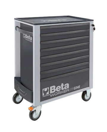 Carrello portautensili BETA C24S/8 PLUS-A con 8 cassetti