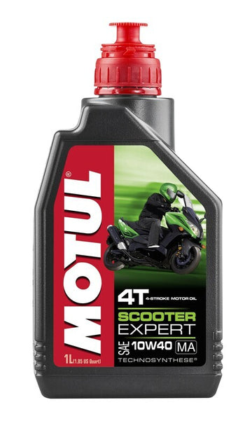 Olio motore 10w40 per scooter 4t, 12 pacchetto [Motul]