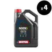 Default Title Motoröl 10W-40 4T 4L für Motorräder - 4er Pack [MOTUL]
