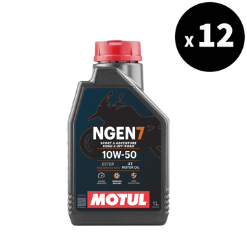 Olio motore NGEN 7 4T 10W -50 1L - 12 pacchetto [Motul]