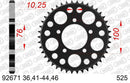 Benelli Trk 502 [AFAM] - Kit catena 525XMR3 14/42 Superrinforzata - Pignone standard-2