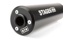 Fantic XE 50 2T - Scarico Streetrace CNC Nero