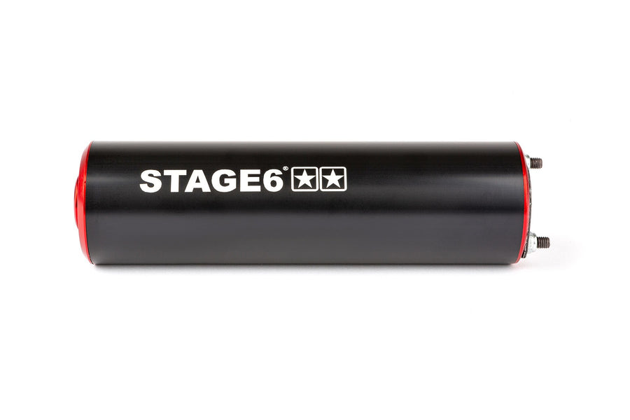 Beta RR Track 50 2T - Scarico Streetrace Rosso Nero