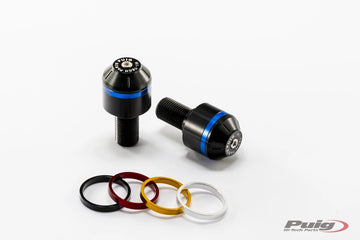 MV AGUSTA BRUTALE 800 [2018] – Short bar end weights with ring – Black - 0
