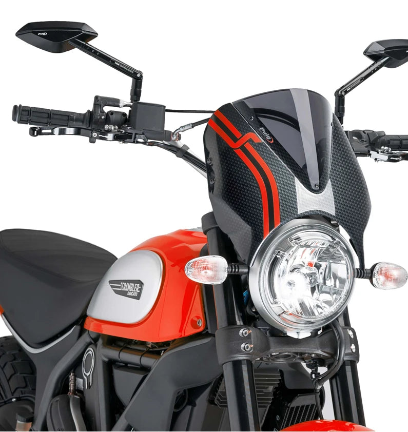 DUCATI SCRAMBLER DESERT SLED [2025] – Visiera per parabrezza RetroVision – Colorata