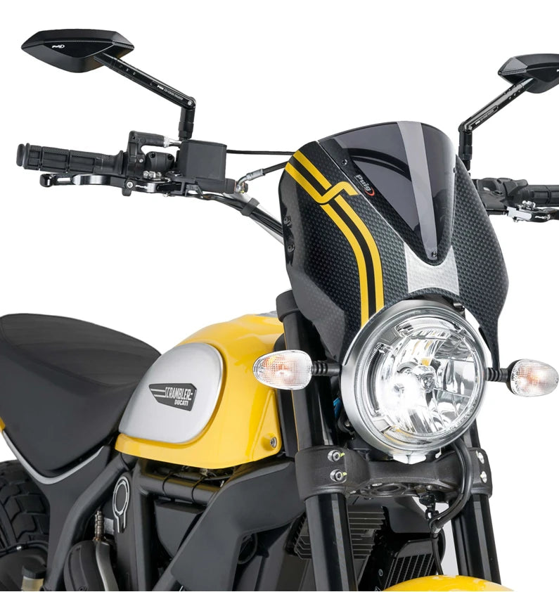 DUCATI SCRAMBLER DESERT SLED [2025] – Visiera per parabrezza RetroVision – Colorata