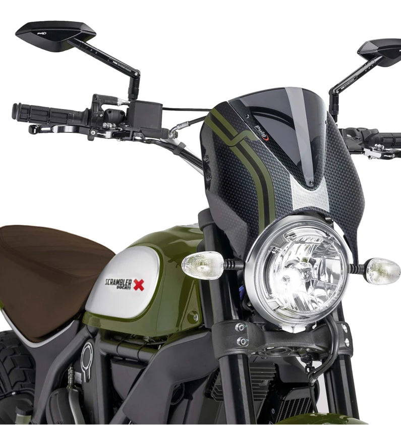 DUCATI SCRAMBLER DESERT SLED [2025] – Visiera per parabrezza RetroVision – Colorata