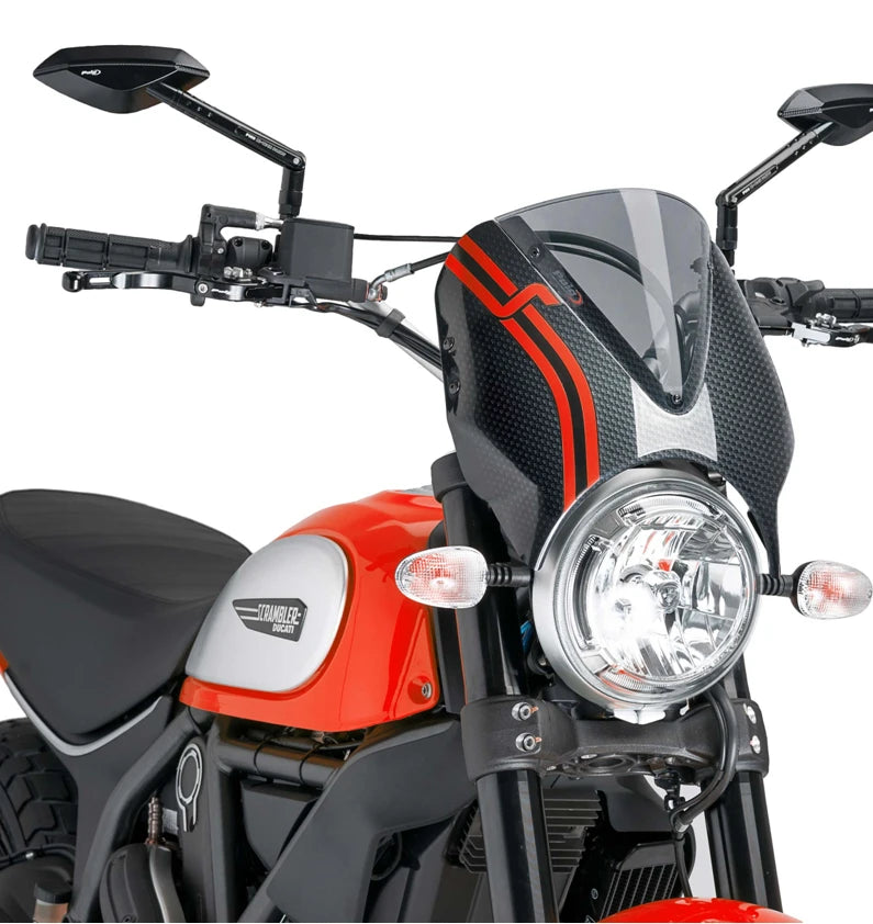 DUCATI SCRAMBLER DESERT SLED [2025] – Visiera per parabrezza RetroVision – Colorata